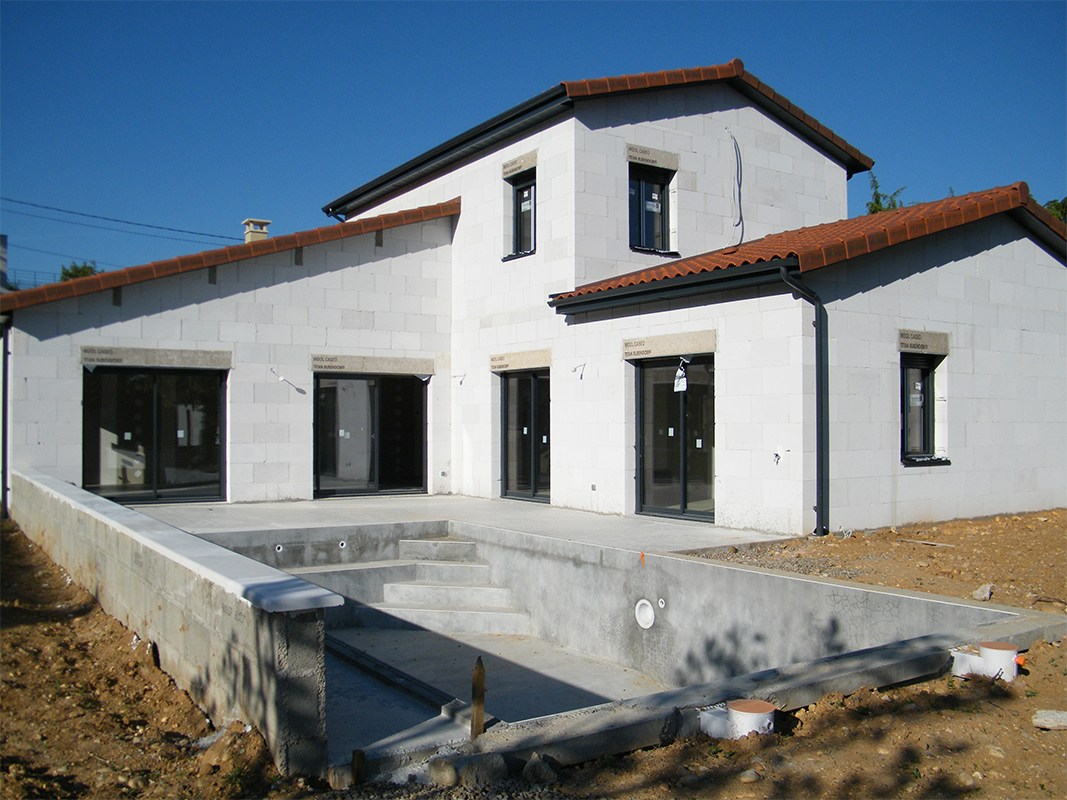 Maison en construction valtrea